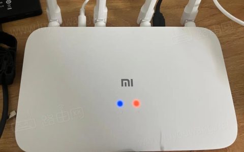 小米路由器蓝色黄色都亮怎么回事？