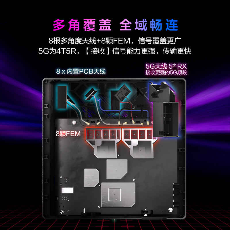 华硕（ASUS）ROG魔盒WiFi7电竞无线AI路由器上市 1999元