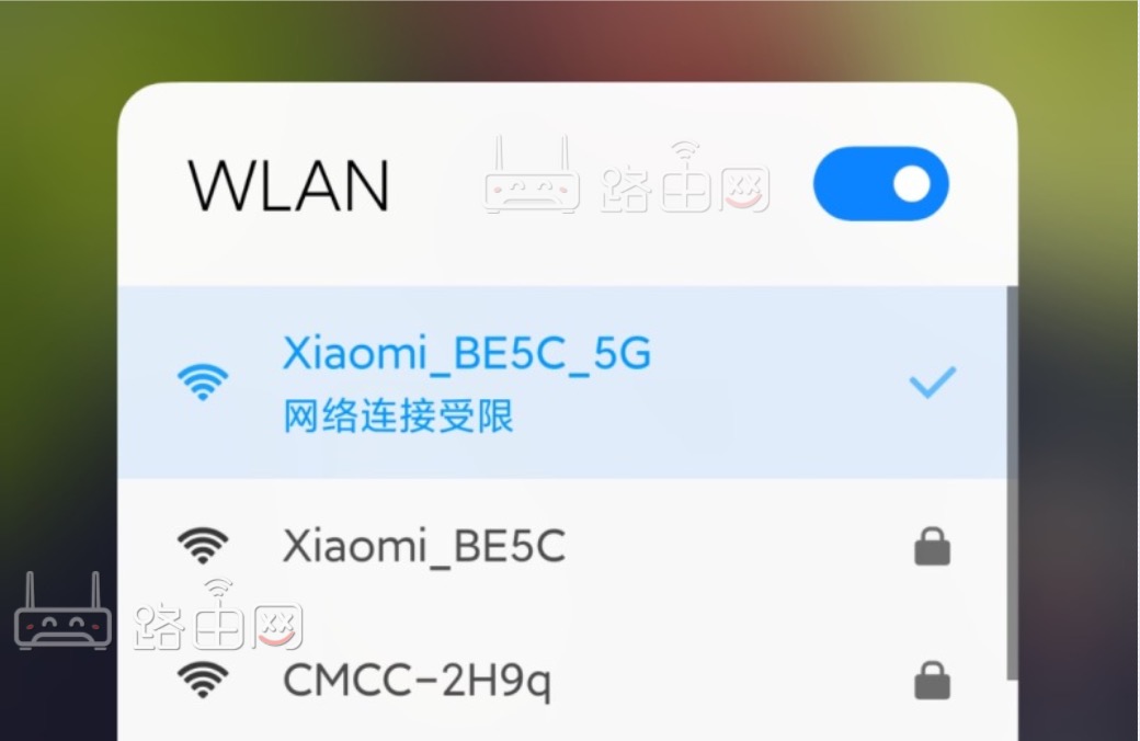 网络连接受限