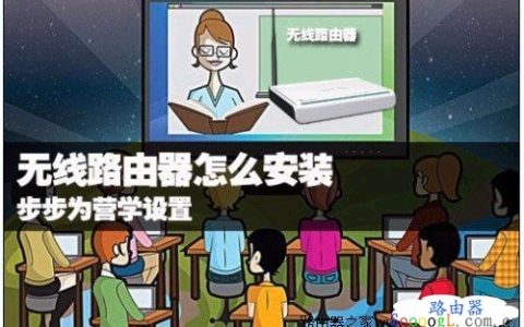 一步一步教你无线路由器怎么安装