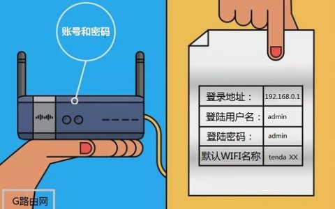 路由器账号和密码在哪里查看