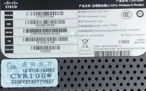 思科路由器的web界面IP地址是什么
