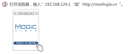 192.168.124.1手机登录魔术家路由器