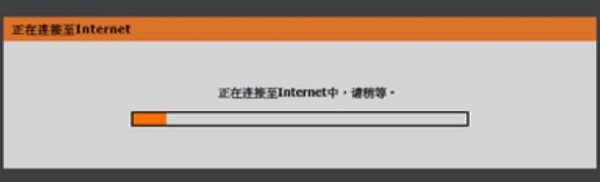D-Link-DIR612B会显示正在连接到Internet