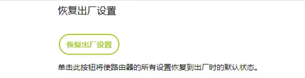 迅捷(FAST)FW351R路由器怎么恢复出厂设置？