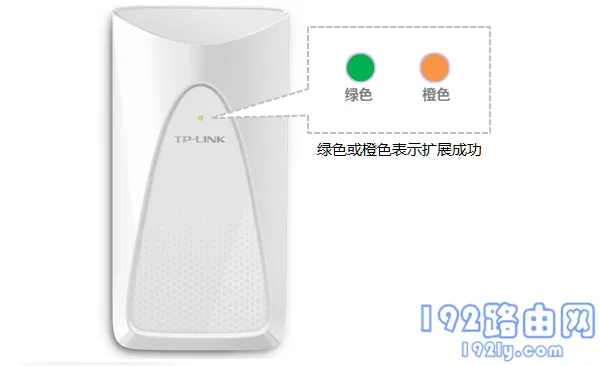 tplink扩展器绿色常亮连不上网怎么办?