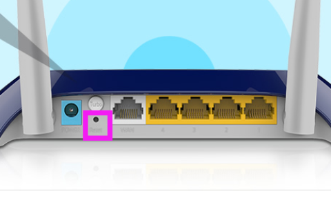 TP-Link TL-WR841N怎么恢复出厂设置？