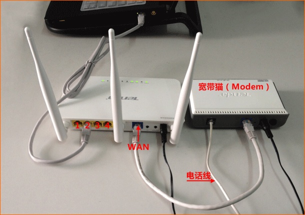 电话线上网时路由器的安装方法 电话线上网时路由器的安装方法