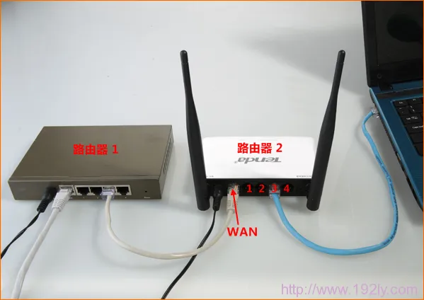 Tenda腾达路由器连接路由器上网的连接方法 Tenda腾达路由器连接路由器上网的连接方法
