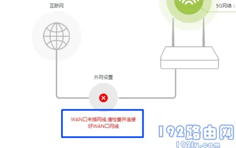 腾达(Tenda)wan口未插网线怎么办？