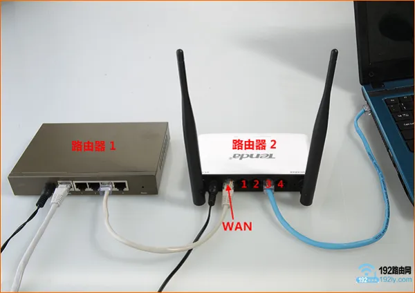 tplink和腾达路由器有线桥接设置图解